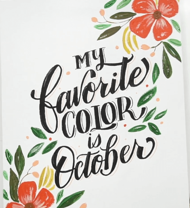 Make Greetings Cards with Hand Lettering