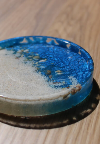 DIY Epoxy Resin Coasters at Home, Online class & kit, Gifts