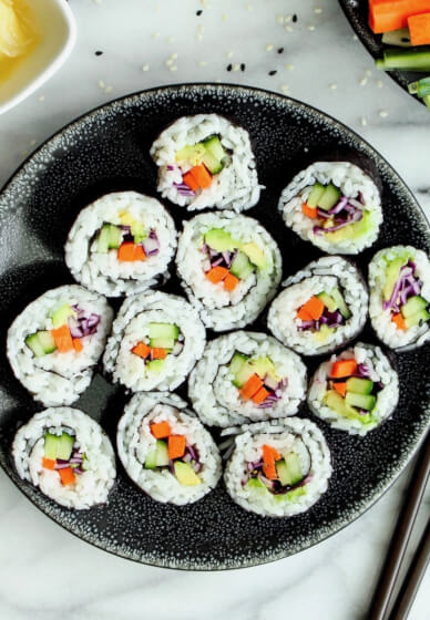 Make Sushi and Vegetable Tempura at Home