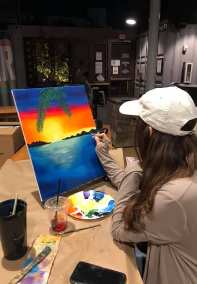 Paint and Sip Class in Redondo Beach Los Angeles | Events | ClassBento