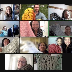 Chunky Blanket Arm Knitting: In-Person Workshop Westwood, NJ 2/18/24 – The  Crafty Kit