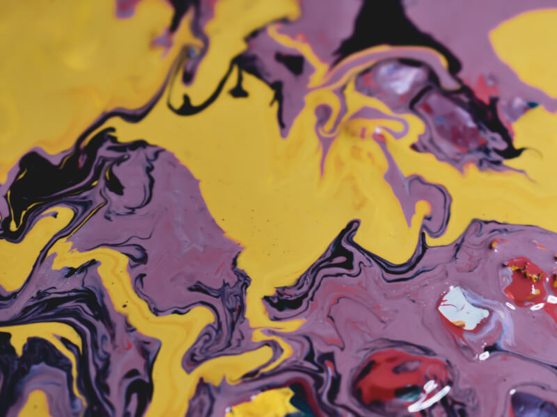 How to Relax and Unwind with Abstract Paint Pouring