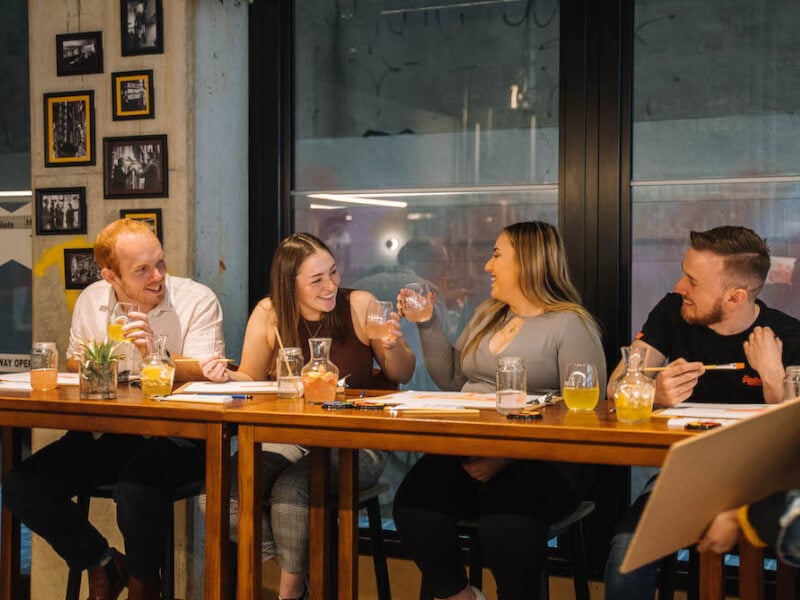 Paint and Sip Sip and Paint Classes Chicago ClassBento