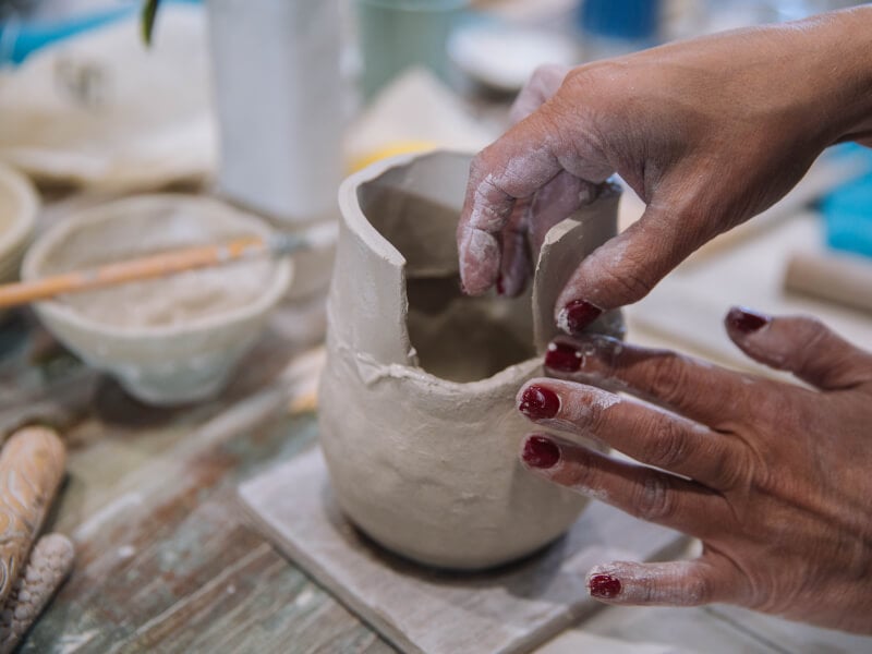 Boost Your Mental Wellbeing with NYC Hand Building Pottery Classes